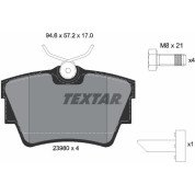 Bremsbelagsatz Renault T. Trafic 01-/Vivaro 01-/14 | 2398001