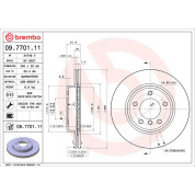 11 481 037 Bremsscheibe VA | BMW E46 01 | 09.7701.11