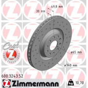 17 481 053 Sport Bremsscheibe VA Sport | VW Passat,CC 08 | 600.3243.52