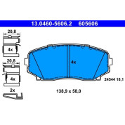 Bremsbelagsatz Mazda P. Cx-7/Cx-9 07 | 13.0460-5606.2