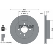 Bremsscheibe Suzuki P. Ignis | 92131200