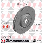 Bremsscheibe VA Sport | BMW 5,6,7 08 | 150.3479.52