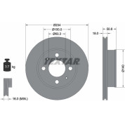 Bremsscheibe Hyundai P. Atos 1.0-1.1 97-08 | 92146803