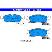 Bremsbelagsatz Db P. W166/X166 Gl/Ml Klasse 11 | 13.0460-7282.2