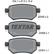 Bremsbelagsatz Mazda T. 6 2.0-2.5 12 | 2234901