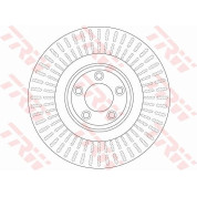 52 481 038 Bremsscheibe VA | JAGUAR XJ,XF 08 | DF6146S