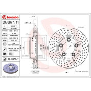 13 481 057 Bremsscheibe VA | PORSCHE 911 04 | 09.C877.11