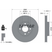 Bremsscheibe Renault P. Clio 05-/Thalia/Modus/Micra 03 | 92119203