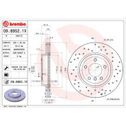 Bremsscheibe VA Xtra | BMW E46,Z4 99 | 09.8952.1X