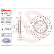 Bremsscheibe HA Xtra | AUDI A4,A5,A7,Q5 07 | 08.A759.1X