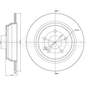 Bremsscheibe HA | MERCEDES Viano,Vito 03 | 800-712