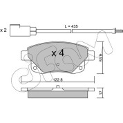 Bremsklötze HA | FORD Transit 06 | 822-681-0