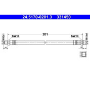 Bremsschlauch | 24.5170-0201.3