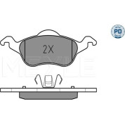 Bremsbelagsatz Ford P. Focus 1.4-2.0 10/98 | 025 231 5419/PD