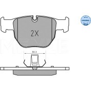 Bremsbelagsatz Land Rover P. Range Rover 3.0D/4.2-4.4 4X4 02-12 | 025 233 9719