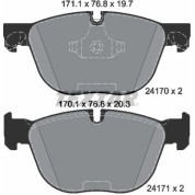 Bremsbelagsatz Bmw S. E70/E71 X5/X6 08 | 2417001