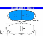 Bremsbelagsatz Suzuki P. Grand Vitara 1.6/2.0 05- Mit Sensor | 13.0460-5609.2