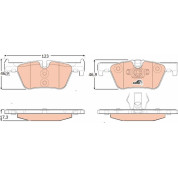 Bremsklötze HA | BMW F20 (1er),F30 (3er) 11 | GDB1919