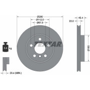 Bremsscheibe Mini P. Cooper/One 13-beschichtet | 92279203