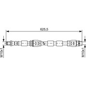 Bremsschlauch | BMW X5,X6 | 1987481589