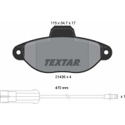 Bremsbelagsatz Fiat Punto/Sc/500/Ka 1 Sensor | 2143603