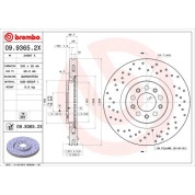 Bremsscheibe VA Xtra | ALFA 159, Giulietta 05 | 09.9365.2X