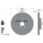 Bremsscheibe | 92326103