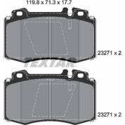 Bremsbelagsatz Db P. W163/W220/R230 98-12 | 2327102