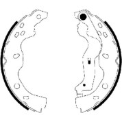 Bremsbacken Fiat Sedici/Suzuki Sx4 06 | 91067500