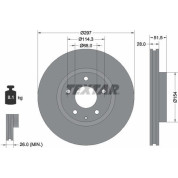 Bremsscheibe | 92257405