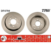 Bremsscheibe Land Rover T. Disc | DF4794