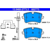 Bremsbelagsatz Audi T. A8 2.0-6.3 09 | 13.0460-2773.2