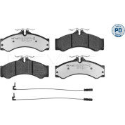 Bremsklötze VA Platinum | MERCEDES Sprinter, VW Lt 95 | 025 290 7620/PD