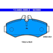 Bremsbelagsatz Db P. Vito 96-03 | 13.0460-3980.2