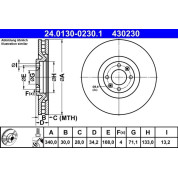 Bremsscheibe | 24.0130-0230.1