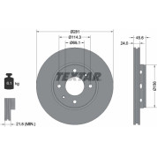 Bremsscheibe Volvo P. S40/V40 97-/Carisma 00 | 92100403