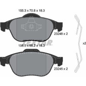 Bremsbelagsatz Renault P. Espace 02-/Laguna 01- 2.0/2.2Dci/3.0V6 | 2324802