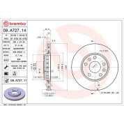 72 481 046 Bremsscheibe VA | RENAULT Laguna,Megane,Scenic 07 | 09.A727.11