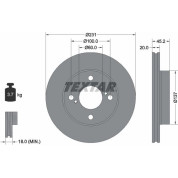 Bremsscheibe | 92309403