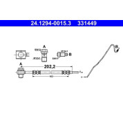 Bremsschlauch | 24.1294-0015.3