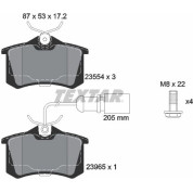 Bremsbelagsatz Vw T. Sharan 00- Mit Sensoren | 2355403