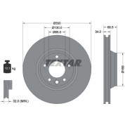 Bremsscheibe Porsche P. Cayenne/Touareg 18 Pr | 92121805