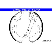 Bremsbackensatz | 03.0137-0467.2