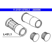 Führungshülsensatz, Bremssattel | 11.0101-5705.2