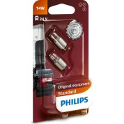 T4W 24V 4W BA9s Premium/Vision Blister 2 St. duo Philips | 13929B2