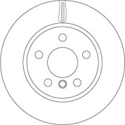 22 481 012 Bremsscheibe VA | MINI One, Cooper 13 | DF6799