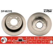 Bremsscheibe Db T. Sprinter 06 | DF4823S