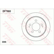 Bremscheibe Ssangyong T. Actyon/Kyron/Rexton 05 | DF7960