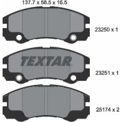 Bremsbelagsatz Opel P. Frontera | 2325001