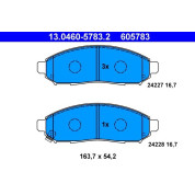 Bremsbelagsatz Nissan P. Navara/Pathfinder 2.5 Dci 4Wd 05 | 13.0460-5783.2